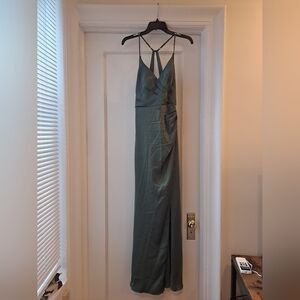 Azazie Geanna Eucalyptus Size: 4